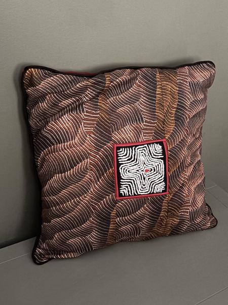 <br/>
Dimensions: 10 x 10<br/>
Media: Embroidery on Linen<br/>
Date Created: 2025