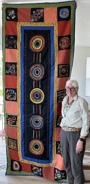 Giant Tapestry<br/>
Dimensions: 48 in. X 110 in.<br/>
Date Created: 2025